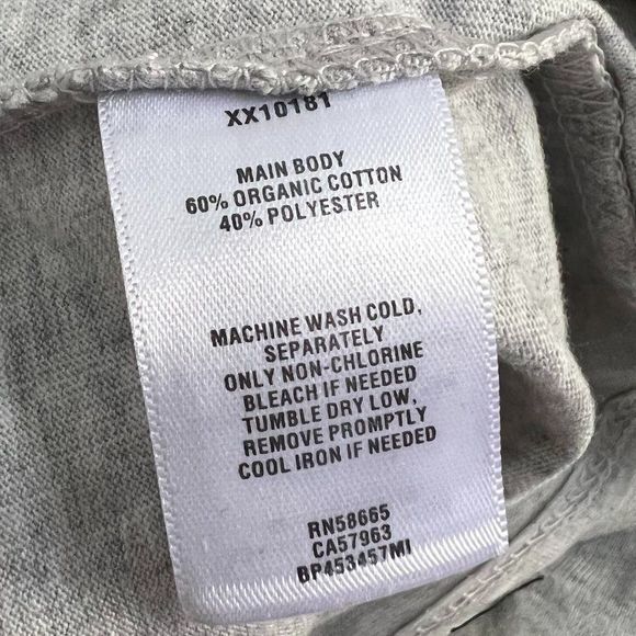 NWT BP Grey Crew Neck Strange But True Floral Long Sleeve Shirt (M) - Picture 6 of 7